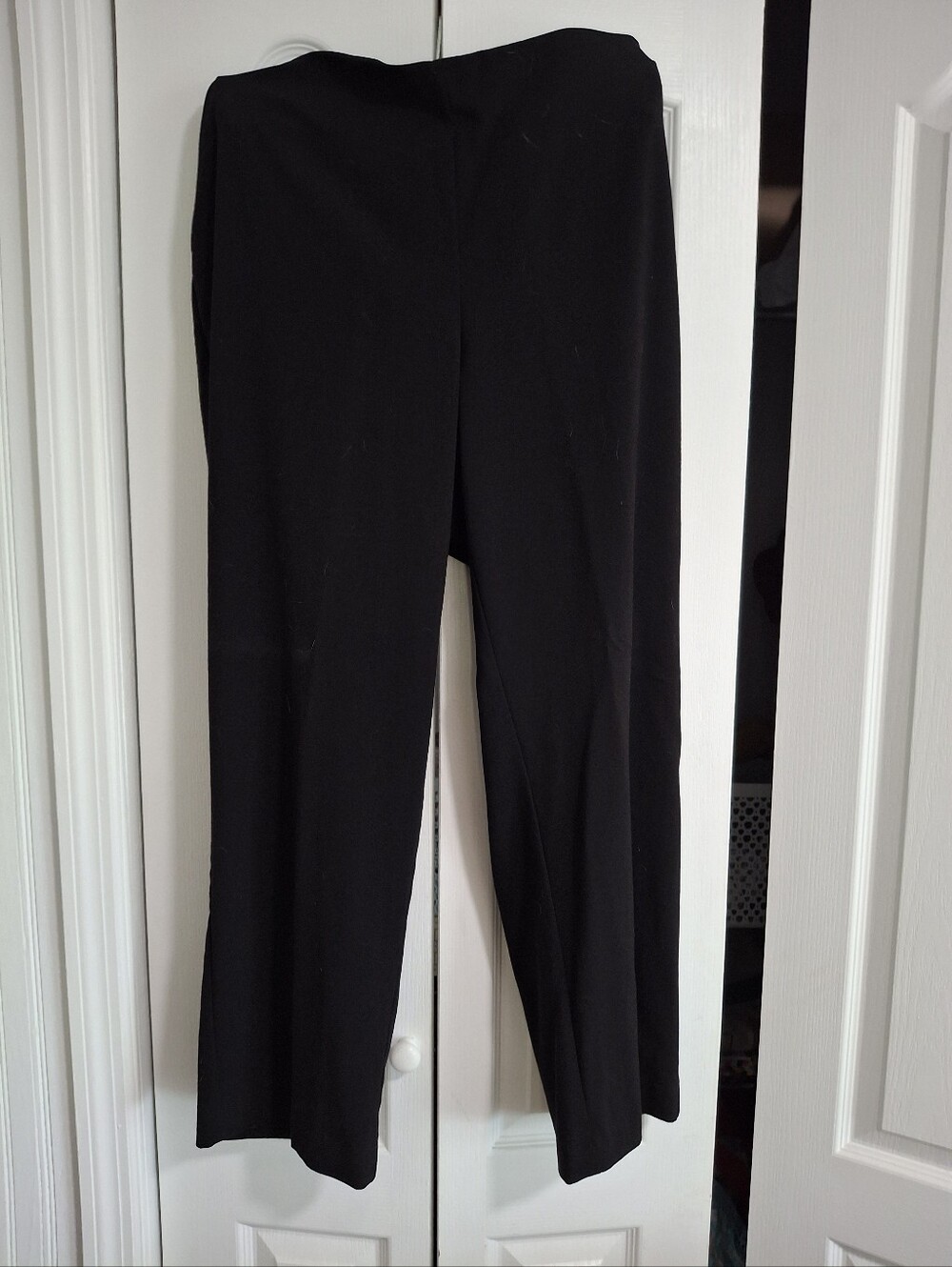 Womens Black Draw String Casual Pants